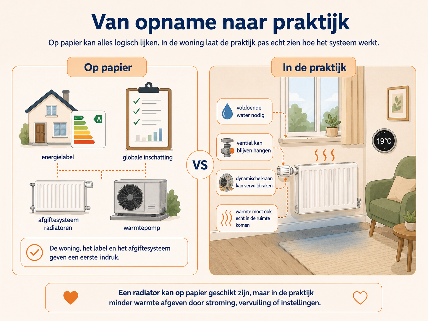 WarmHuisCheck brengt comfortklachten in het verwarmingssysteem stap voor stap in kaart